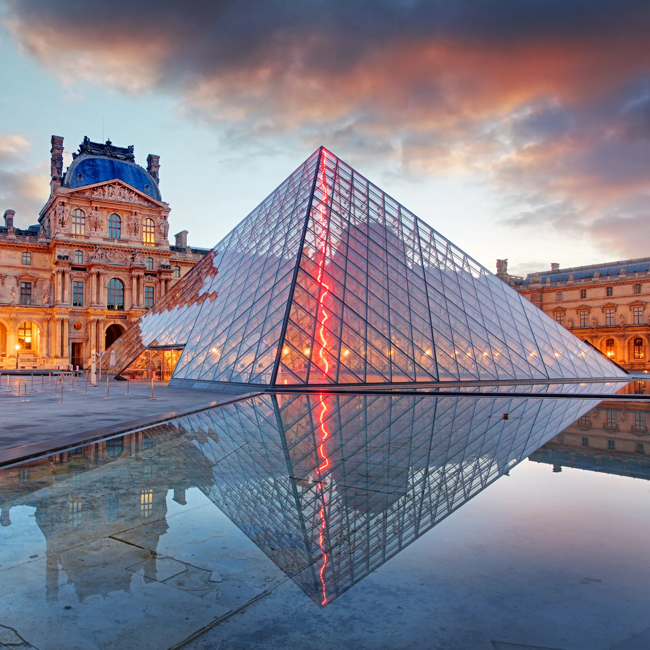Louvre interior