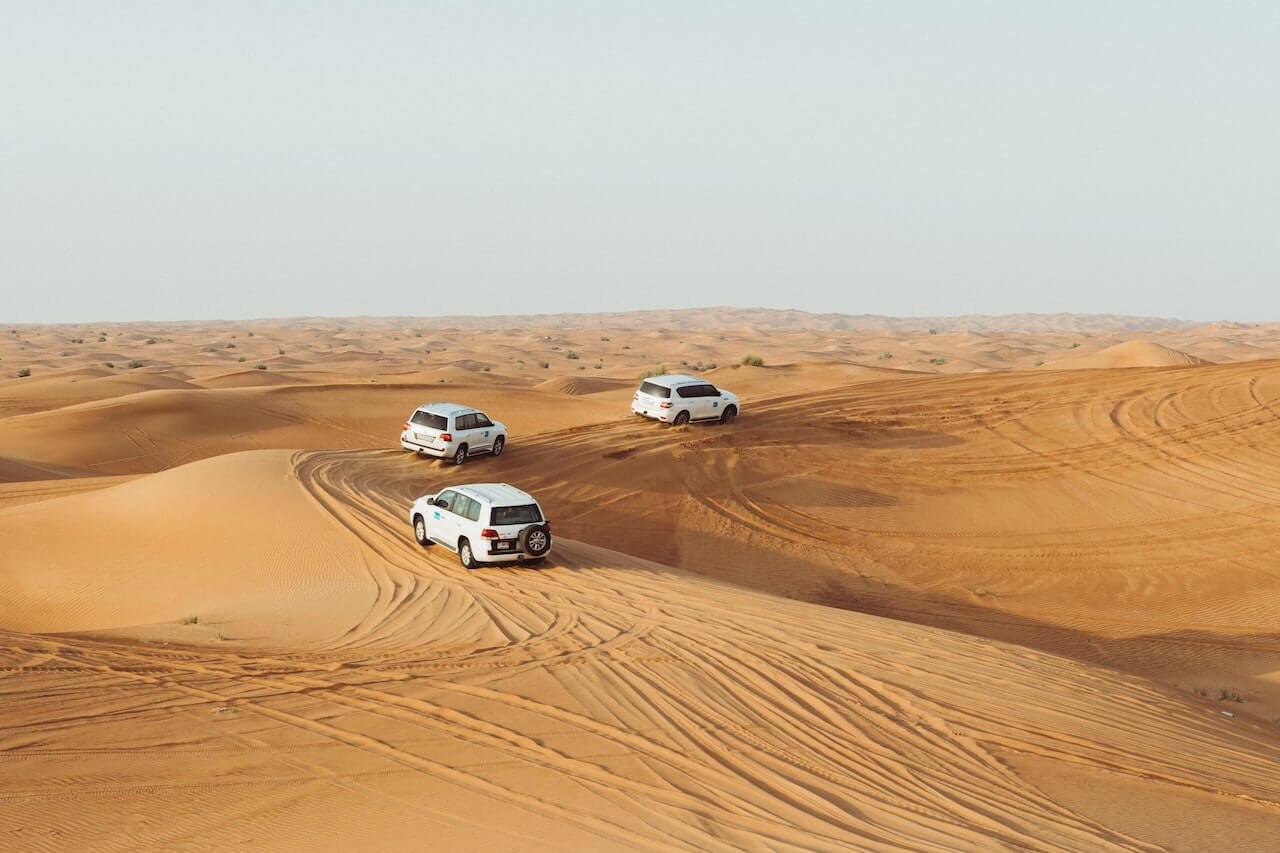 Premium red dunes desert safari Dubai