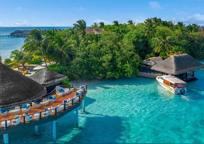 Resort aerial overview